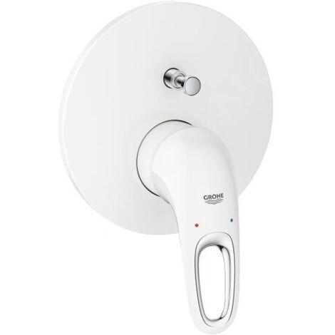 Grohe Eurostyle - Robinet encastré pour 2 sorties, blanc lunaire 24049LS3