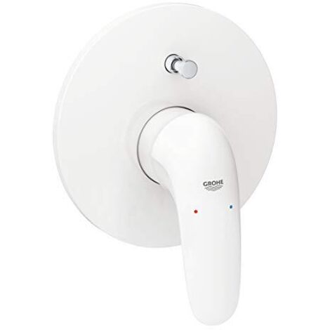 Grohe Eurostyle Set di copertura per miscelatore monocomando, 2 uscite, bianco/cromo (29099LS3)