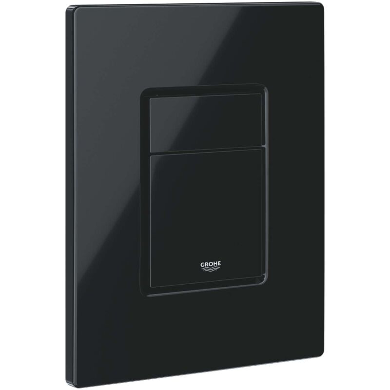 Grohe Even - Bouton de commande de chasse d’eau, noir brillant 38966KV0