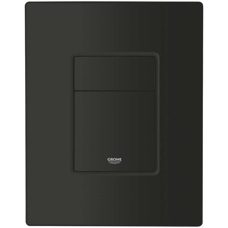 Grohe - Even - Plaque de déclenchement, noir mat 389662430