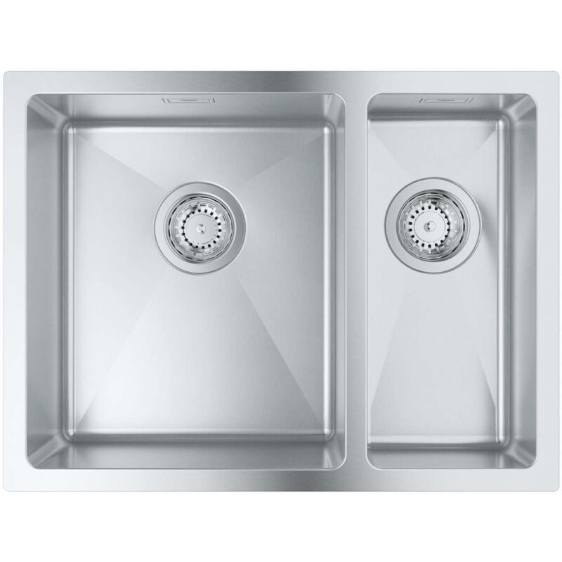 Grohe - viers - Évier K700 avec garniture de vidage, 595x450 mm, inox brossé 31577SD1