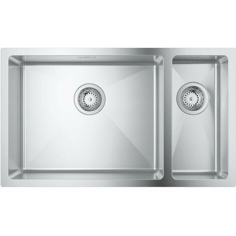 Grohe Éviers - Évier K700 avec garniture de vidage, 76x45 cm, inox brossé 31575SD1