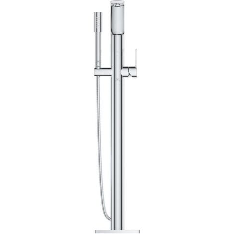 Grohe Fertigmontageset Allure chr, f Wannen-Einhebelmischer, Bodenmontage
