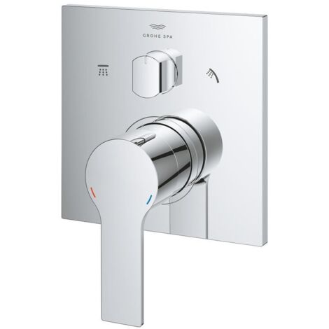Grohe Fertigmontageset Allure UP-EHM, mit 3-Wege-Umstellung, chrom