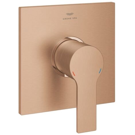 Grohe Fertigmontageset Allure warm suns geb., f Brause-Einhebelmischer