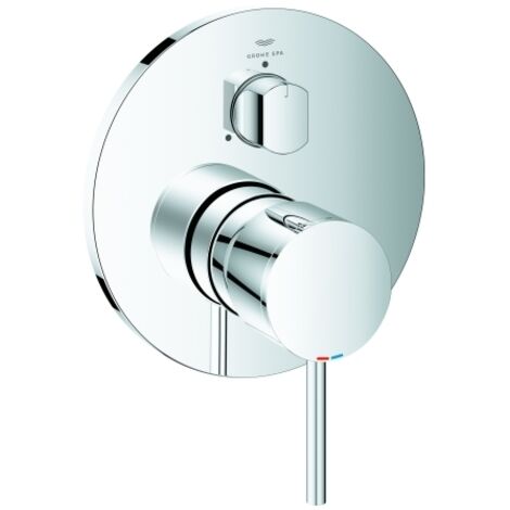 Grohe Fertigmontageset Atrio UP-EHM, mit 3-Wege Umstellung, chrom