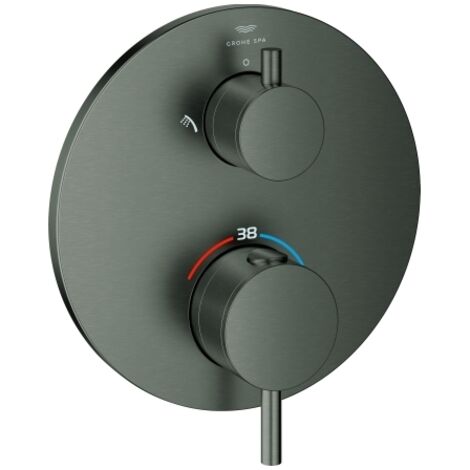 Grohe Fertigmontageset Atrio UP-THM, m i 2-W.-Umstg., hd graph. geb.