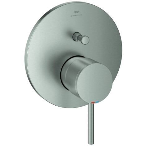 Grohe Fertigmontageset Atrio UP-Wannen-Einhebelmischer, supersteel