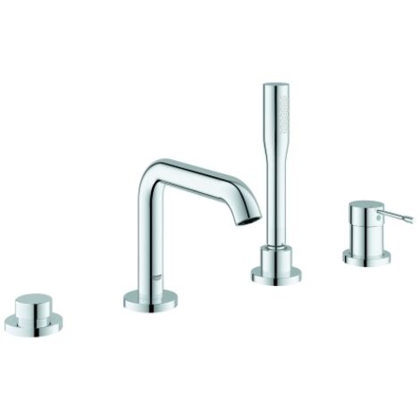 Grohe Fertigmontageset Essence chr, f 4-Loch-Einhebel-Wannenkombination