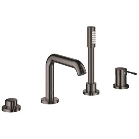 Grohe Fertigmontageset Essence hd graph., f 4-Loch-Einhand-Wannenkombination