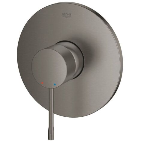 Grohe Fertigmontageset Essence UP-Brause-Einhebelmischer, hard graphite gebürstet