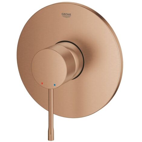 Grohe Fertigmontageset Essence UP-Brause-Einhebelmischer, warm sunset gebürstet
