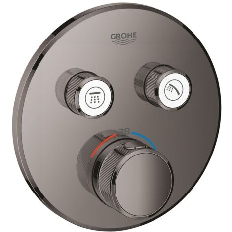 Grohe Fertigset Grohtherm Smartcontrol hd graph., rd, UP-THM, 2 Absperrventile