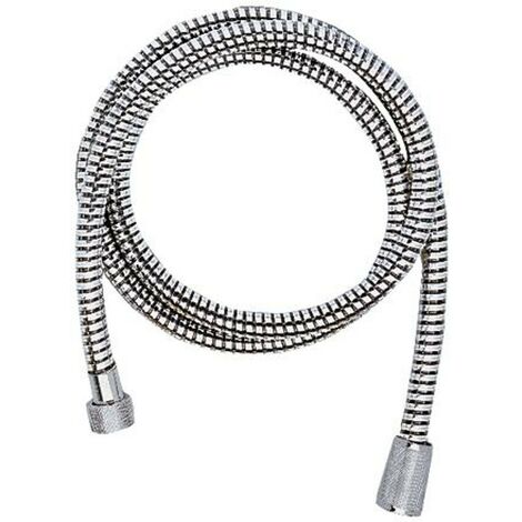 Grohe – Flexible de douche métal 125 cm – Raccord DN 15 cône x DN 15 écrou tournant – Finition chromée durable et esthétique