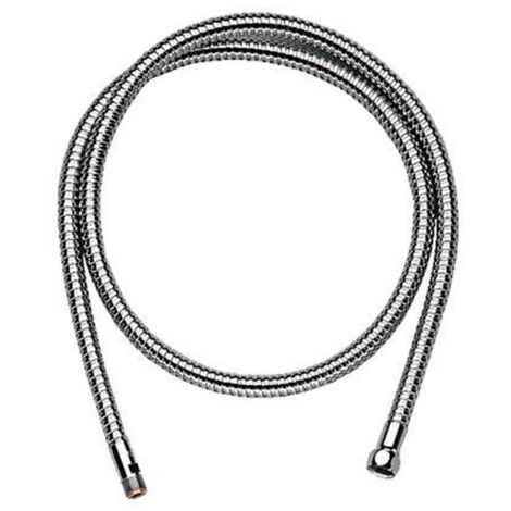 GROHE Flexible de douche métal 28112 1500mm pour batterie SPT M15x1x3/8" écrou chrome, 28112000