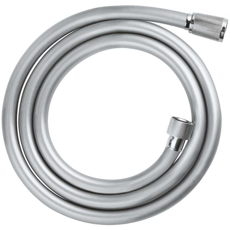 Flexible de douche - GROHE VitalioFlex 28743002 - 1,5m - Anti-pliures et torsion - Connexion universelle - Surface lisse - Chrom