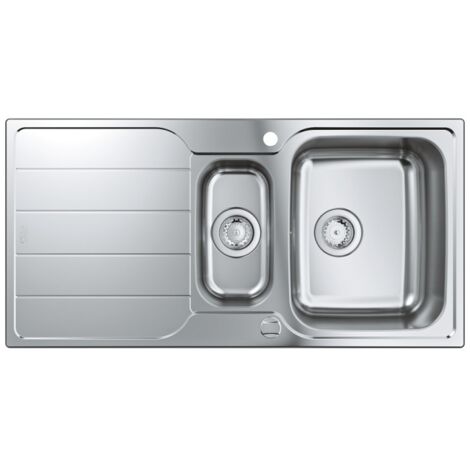 GROHE - Fregadero de 1 seno y medio K500