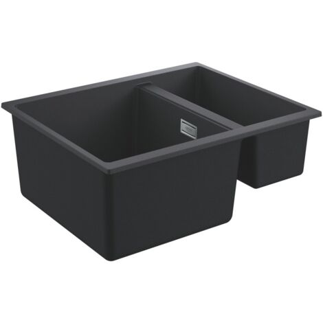 GROHE Fregadero de composite K500 Granito Negro 31648AP0