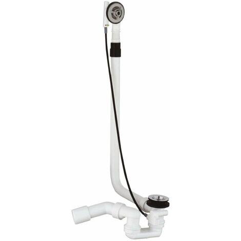 Grohe – Garniture de vidage baignoire 45° – Siphon et coude de vidange – Bouchon odorat inclus – 28943000