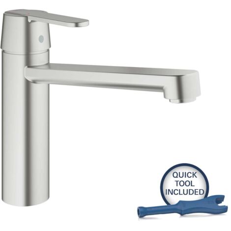 Grohe Get - Spültischarmatur, supersteel 30196DC0