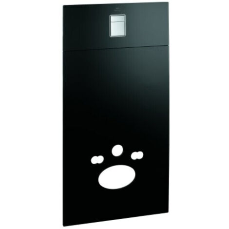 Grohe Glasplatte Skate Cosmopolitan mit Schallschutzset, velvet black