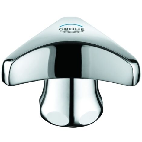 Grohe Griff Trecorn 45080 1/2" Markierung blau mit Kappe chrom