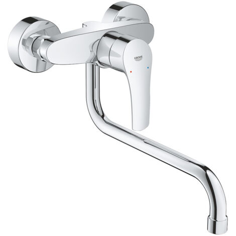 GROHE GROHE EUROSMART miscelatore monocomando per lavello parete cromato codice prod: 32224003