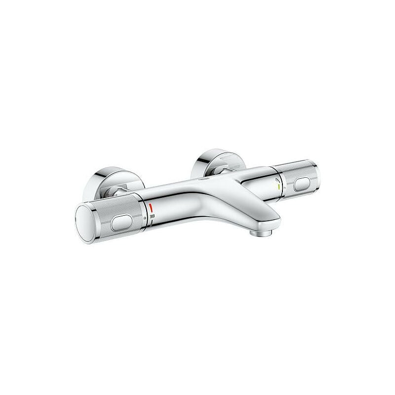 Thermostat de baignoire Grohe Grotherm 1000 Performance chrome entraxe 173 mm