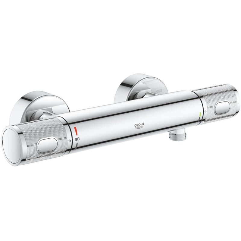 Grohe - Thermostat de douche Grotherm 1000 Performance chrome entraxe sortie douche 79 mm