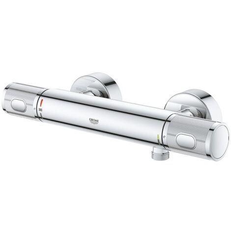 Grohe Grohtherm 1000 Performance Thermostat-Brausebatterie, Wandmontage, Professional Edition, Chrom
