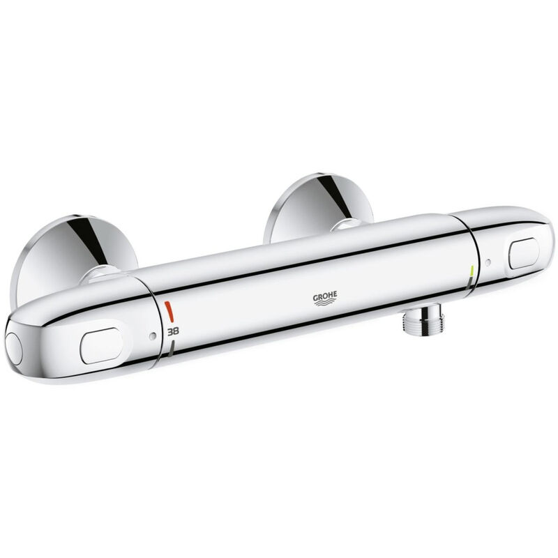 Grohtherm 1000 Thermostatic shower mixer 1/2', chrome (34143003) - Grohe