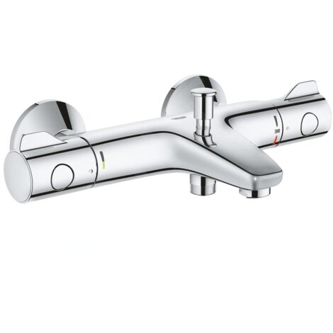 Grohe Grohtherm 800 - Mitigeur de baignoire thermostatique, chrome 34576000
