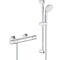 Grohe Grohtherm 800 Mitigeur thermostatique douche 1/2" avec ensemble de douche (34565001)