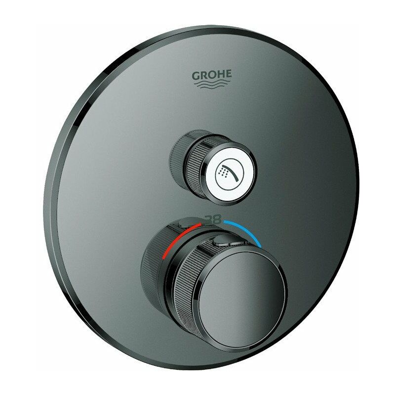 

Grohtherm SmartControl 29118 FMS termostato redondo 1 ASV grafito duro - Grohe