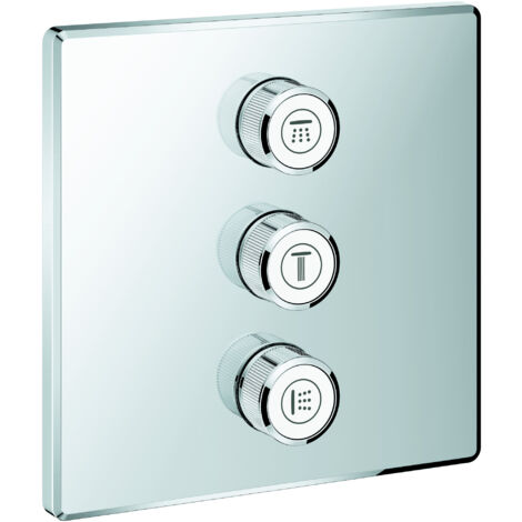 Grohe Grohtherm SmartControl 3- fach Unterputzventil, Farbe: Chrom - 29127000