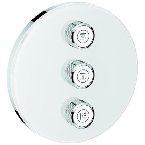 Grohe Grohtherm SmartControl 3-fach Unterputzventil, Wandrosette
