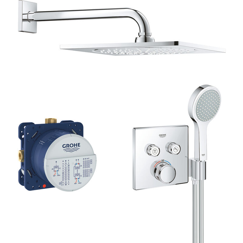 Grohtherm SmartControl Perfect shower set, Chrome (34742000) - Grohe
