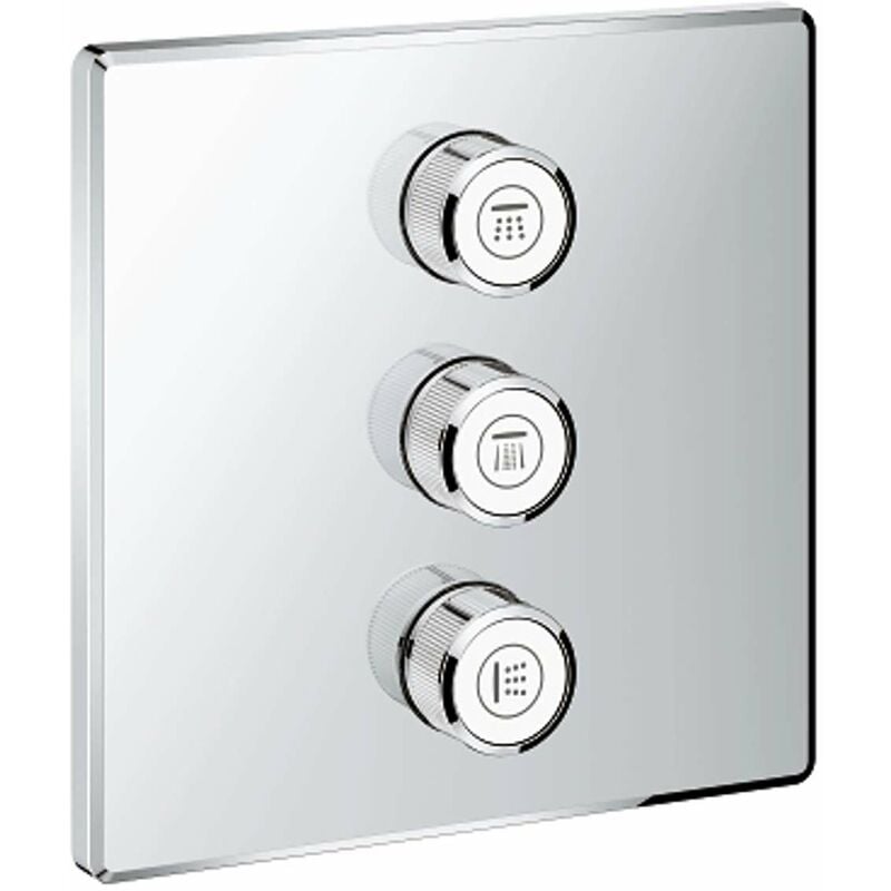 Grohe Grohtherm SmartControl - Robinet encastré pour 3 sorties, chrome 29127000