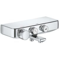 Grohe Grohtherm SmartControl Set de douche thermostatique, chromé