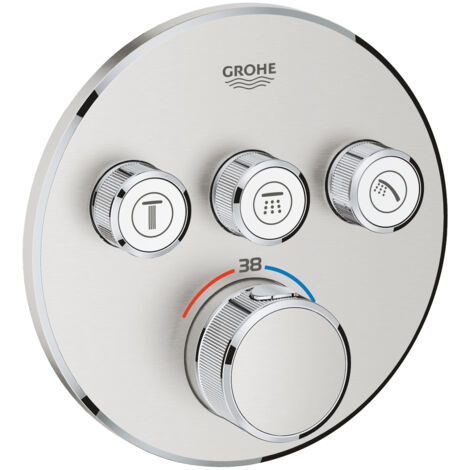 GROHE Grohtherm SmartControl Termostato instalación empotrada 3 tomas 29121DC0