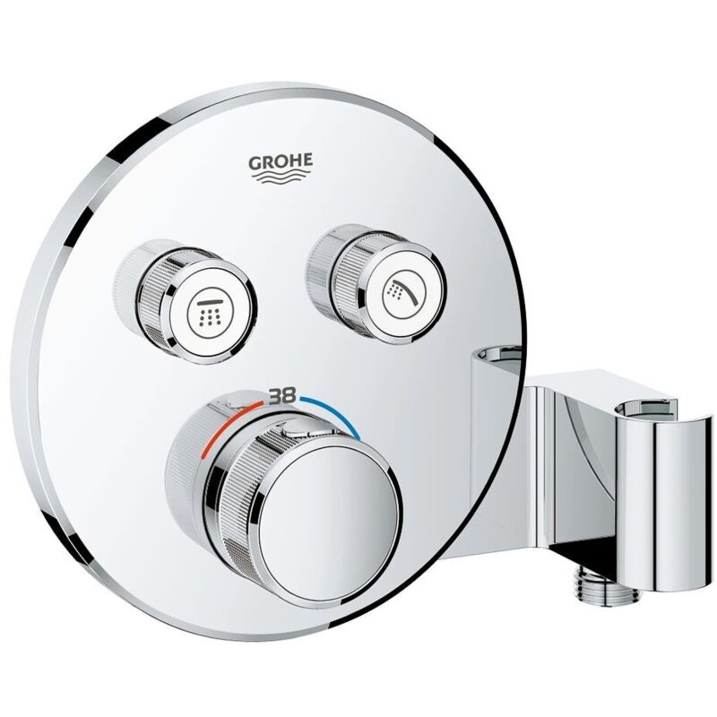 Grohe - Grohtherm SmartControl Thermostat avec deux vannes d'arrêt,