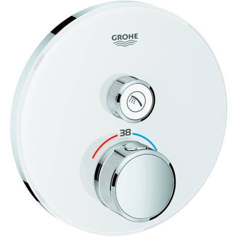 Grohe Grohtherm SmartControl Thermostat avec un robinet d'arrêt,
