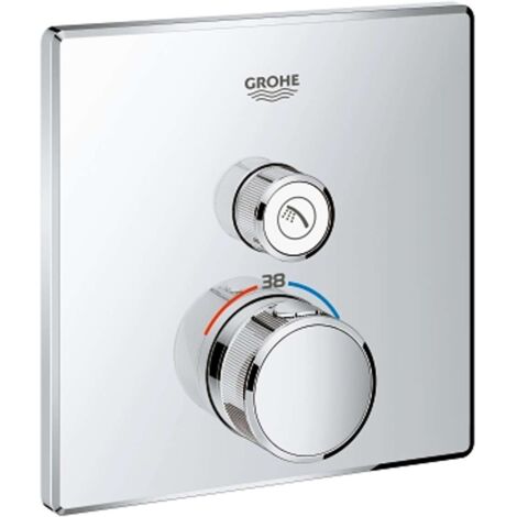 Grohe Grohtherm SmartControl - Thermostat-Duscharmatur - Unterputz mit 1 Absperrventil, verchromt 29123000
