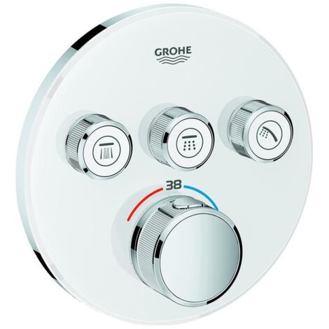 Grohe Grohtherm SmartControl Thermostat mit drei Absperrventilen,