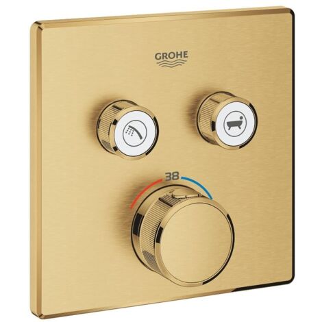 Grohe Grohtherm SmartControl Thermostat mit zwei Absperrventilen,