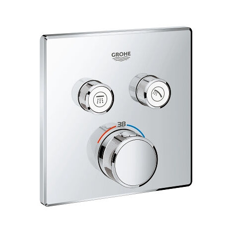 Grohe Grohtherm SmartControl Thermostatique pour installation encastrée 2 sorties (29124000)