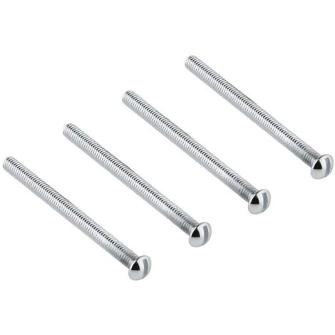 Grohe Halbrundschraube für Rosette M4X52 4 Stück, Chrom