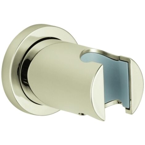 Grohe Handbrausehalter Rainshower nicht verstellbar, runde Rosette, nickel