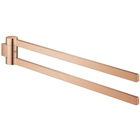 GROHE Handtuchhalter Selection 41063 2-armig schwenkbar warm sunset, 41063DA0
