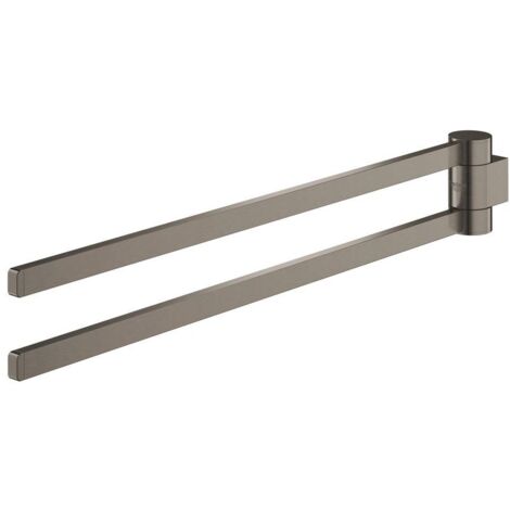 Grohe Handtuchhalter Selection 44,1cm, 2-arm, schwenkb., hd graph. geb.